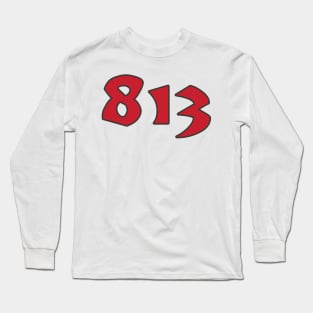 Tampa LYFE the 813!!! Long Sleeve T-Shirt